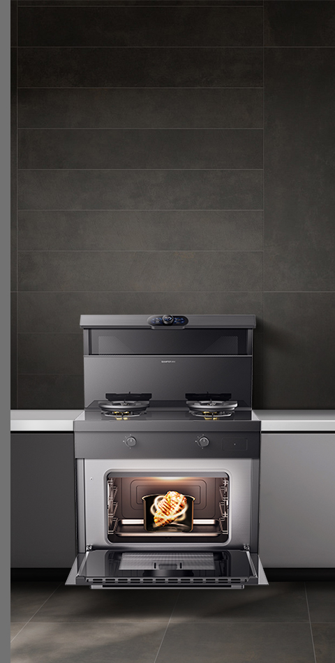 蒸烤一體集成灶